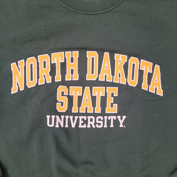 North-Dakota State University Sweatshirt S/M 19x24 Baggy Crop - Picture 12 of 15